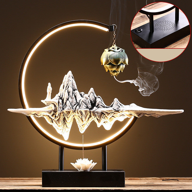 Creative Household Hanging Indoor Incense Holder And Desk Lamp