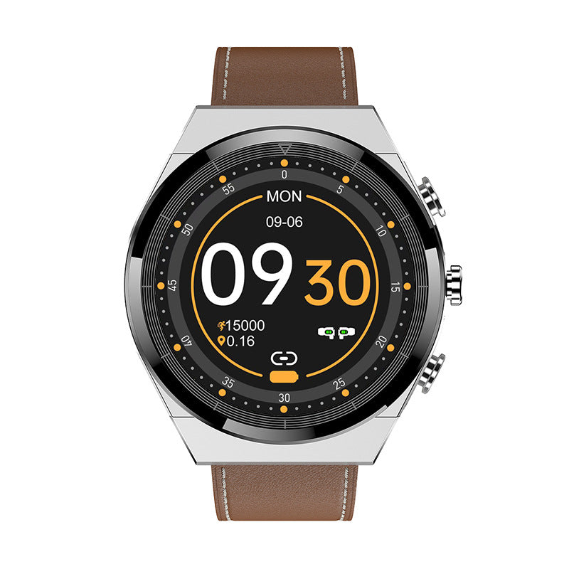2-in-1 Bluetooth Talking Heart Rate Monitoring Smart Watch