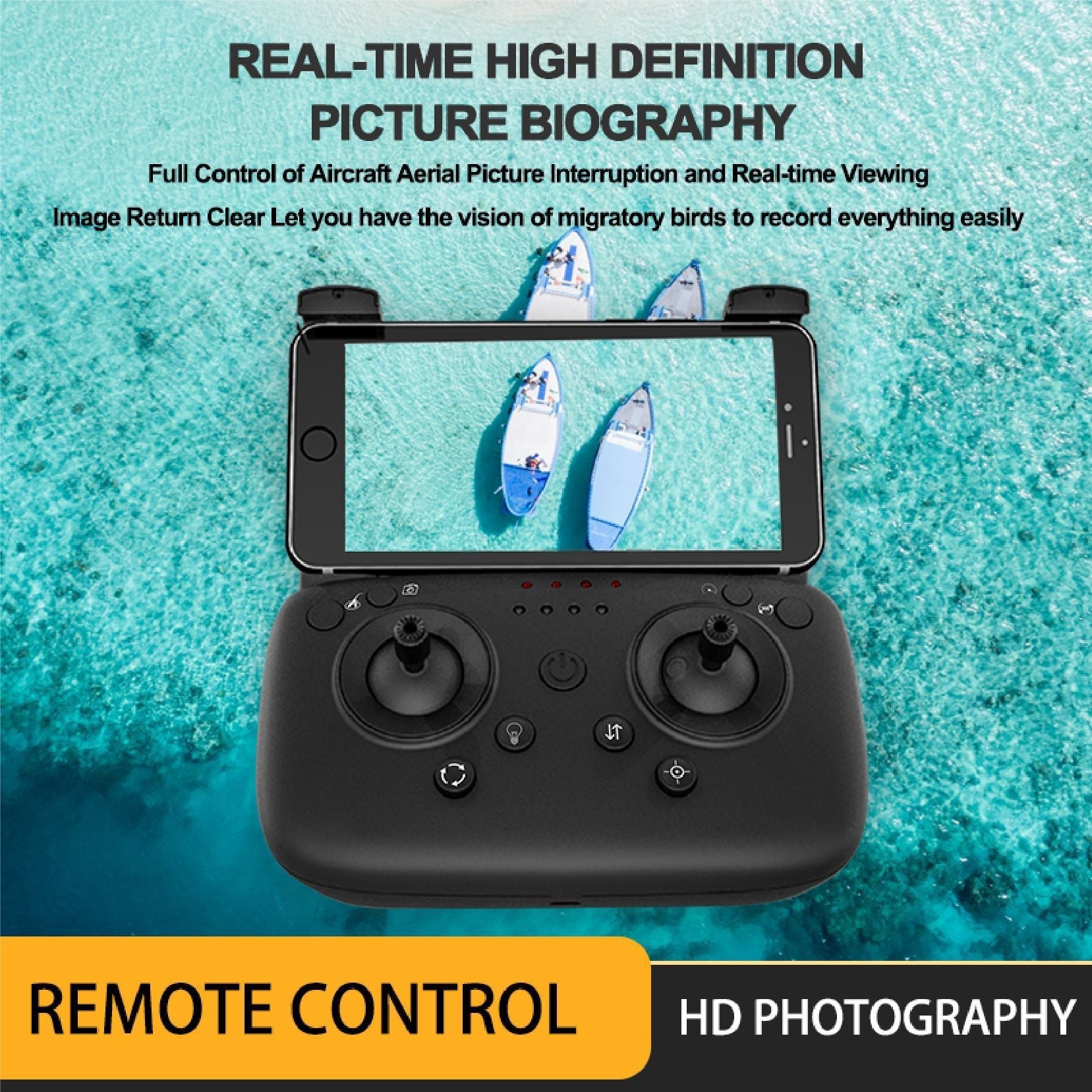 L103 Folding Drone With HD Camera 2.6 GHZ 6 Axis Quadcopter