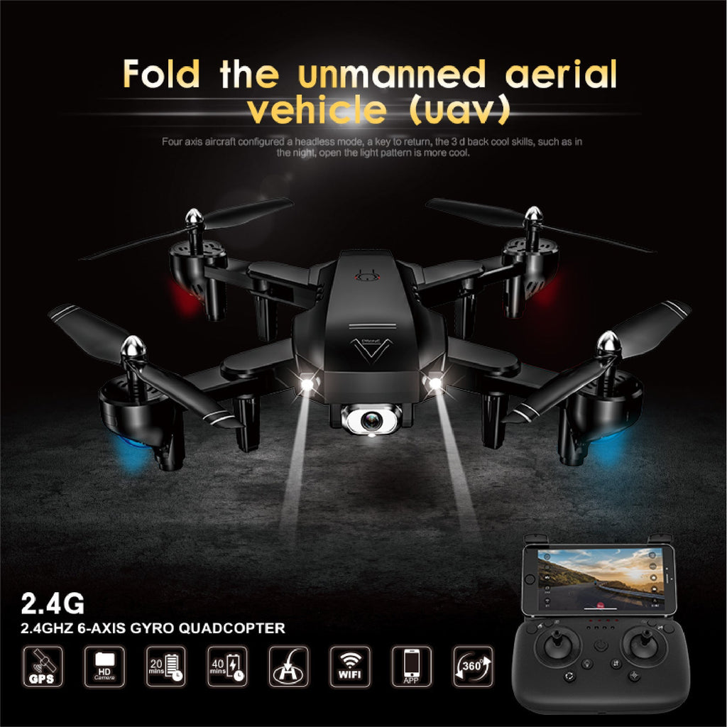 L103 Folding Drone With HD Camera 2.6 GHZ 6 Axis Quadcopter