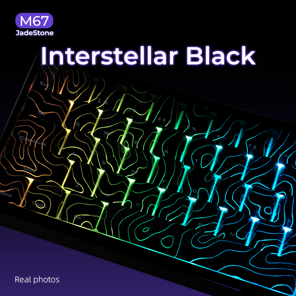 XVX M67 JadeStone Mechanical Keyboard With IMD-Tech Keycaps