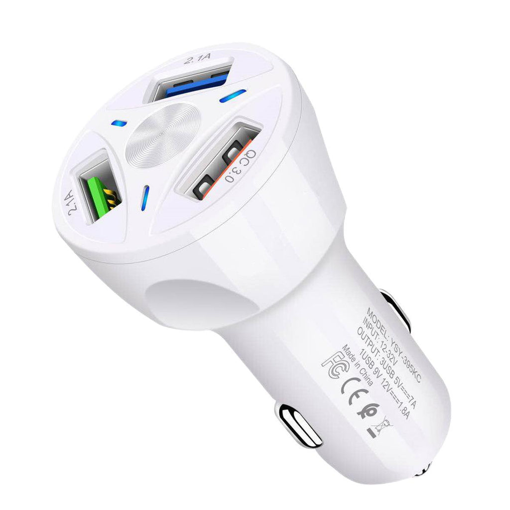 45W Fast Charge Car Charger One For Four