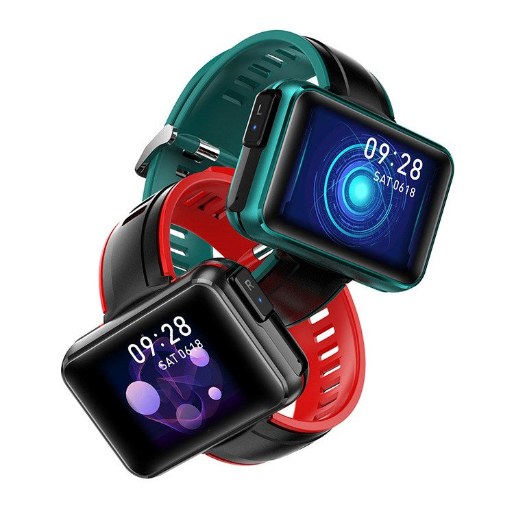 2 in 1 T91 Smart Watch Wireless With Bluetooth Ear Buds