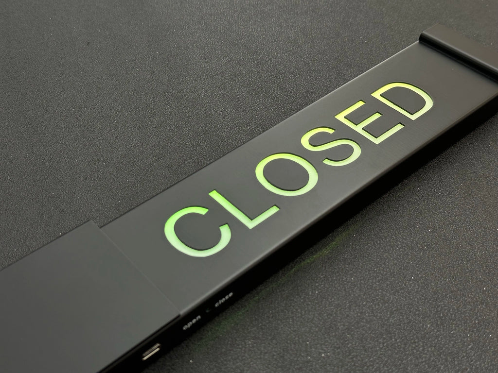 RGB LED Open | Closed Business Sign