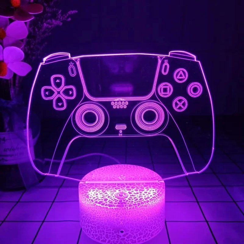 3D LED Gaming Setup RGB Lamp USB Powered Game Room Multiple Choices