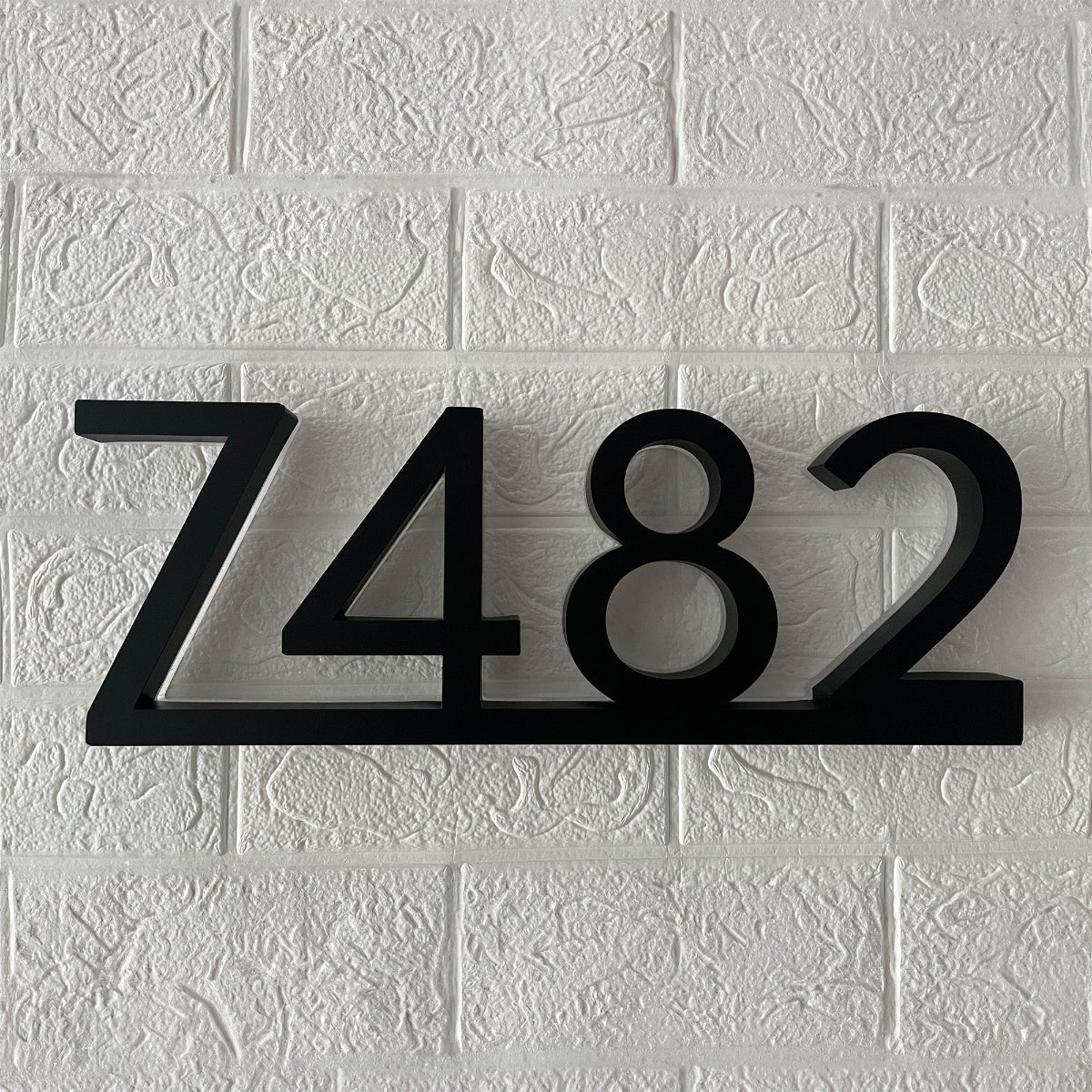 Backlit House Numbers – Underline Edition