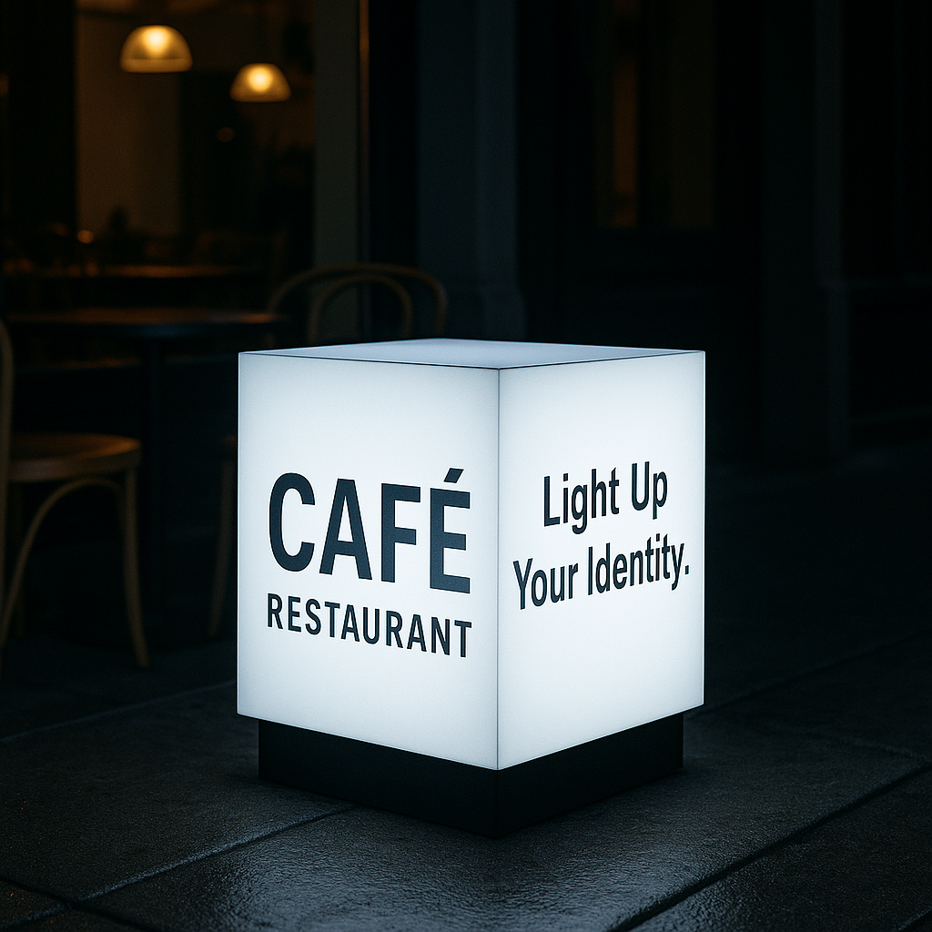 Acrylic Light Box | Cube