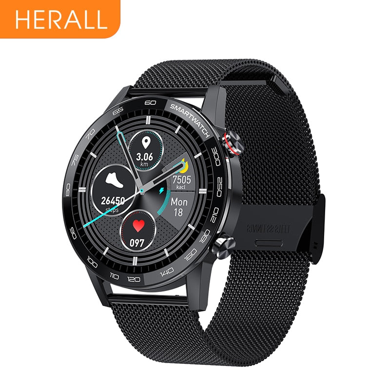 HERALL 2020 ECG Smart Watch For Men IP68 Waterproof