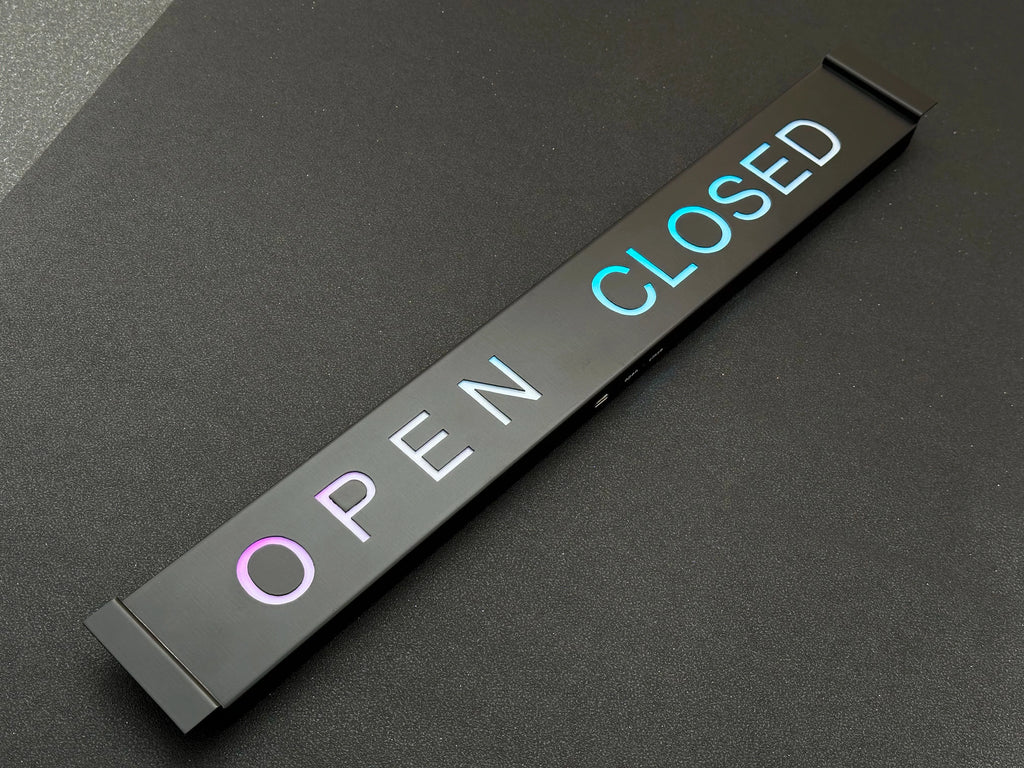 RGB LED Open | Closed Business Sign