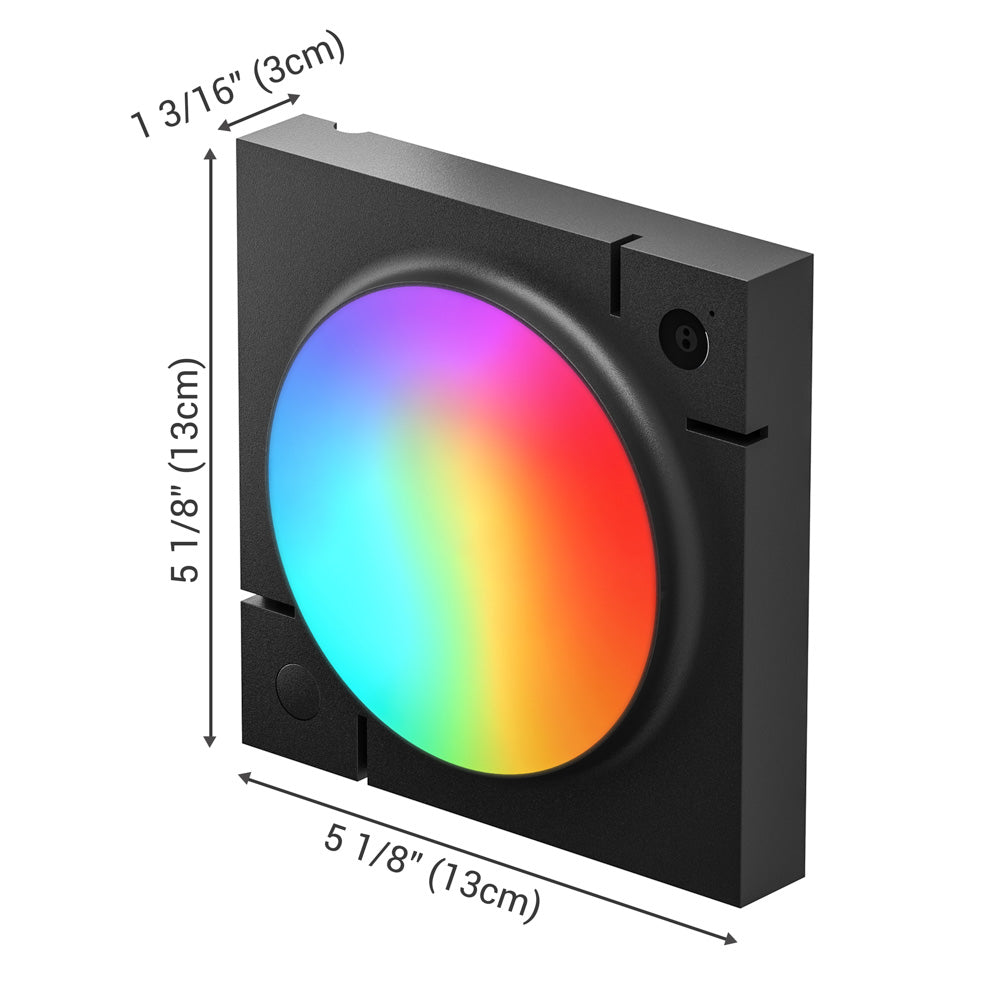 Yescom LifeSmart Cololight LED Round Light MIX WiFi Alexa/Google Voice Control