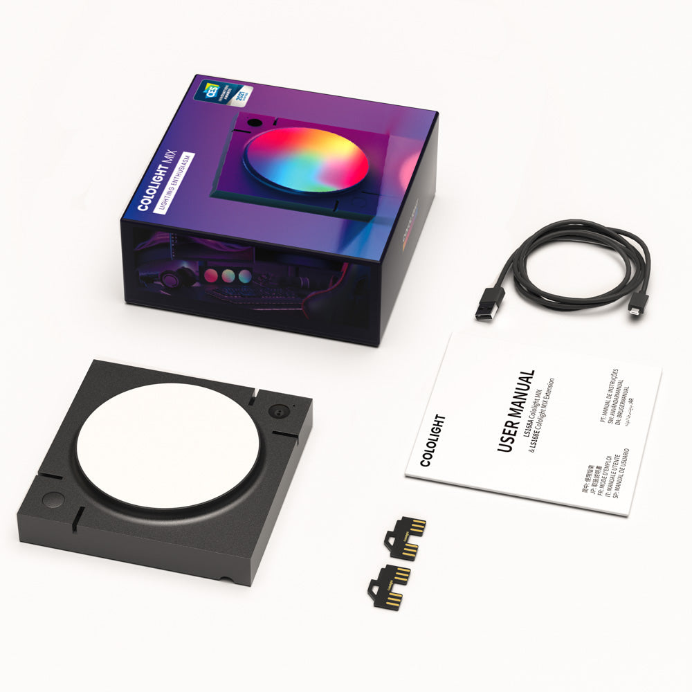 Yescom LifeSmart Cololight LED Round Light MIX WiFi Alexa/Google Voice Control