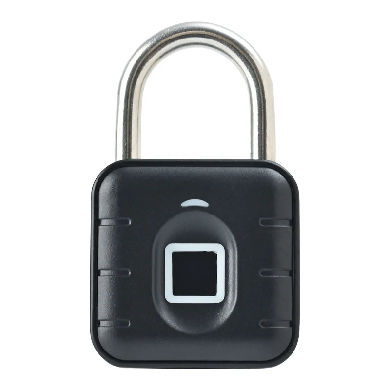 Smart Biometric Fingerprint Keyless Door Lock Portable Anti-Theft USB Rechargeable Security Padlock for Luggage Case Drawer
