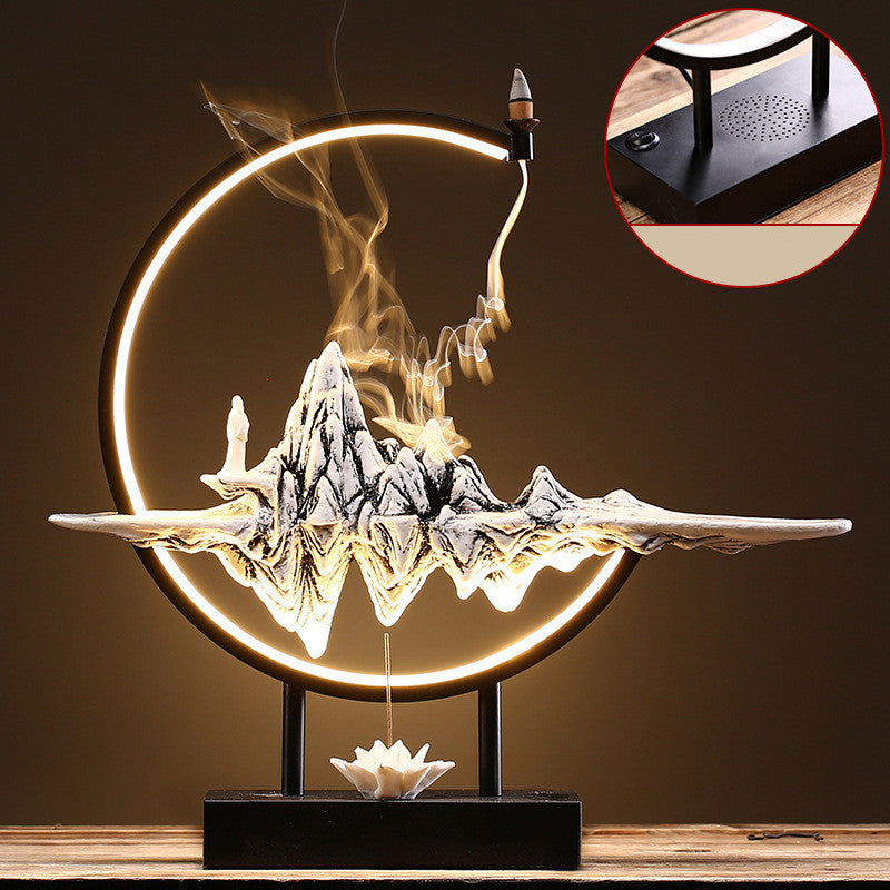 Creative Household Hanging Indoor Incense Holder And Desk Lamp