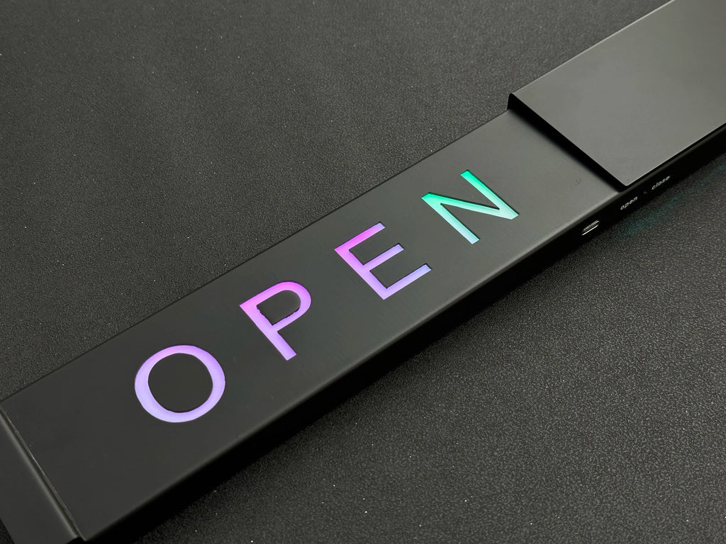 RGB LED Open | Closed Business Sign