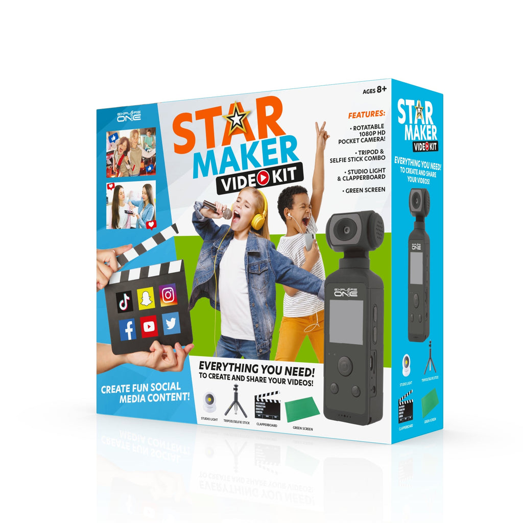 Star Maker HD Video Camera Vlogger Kit