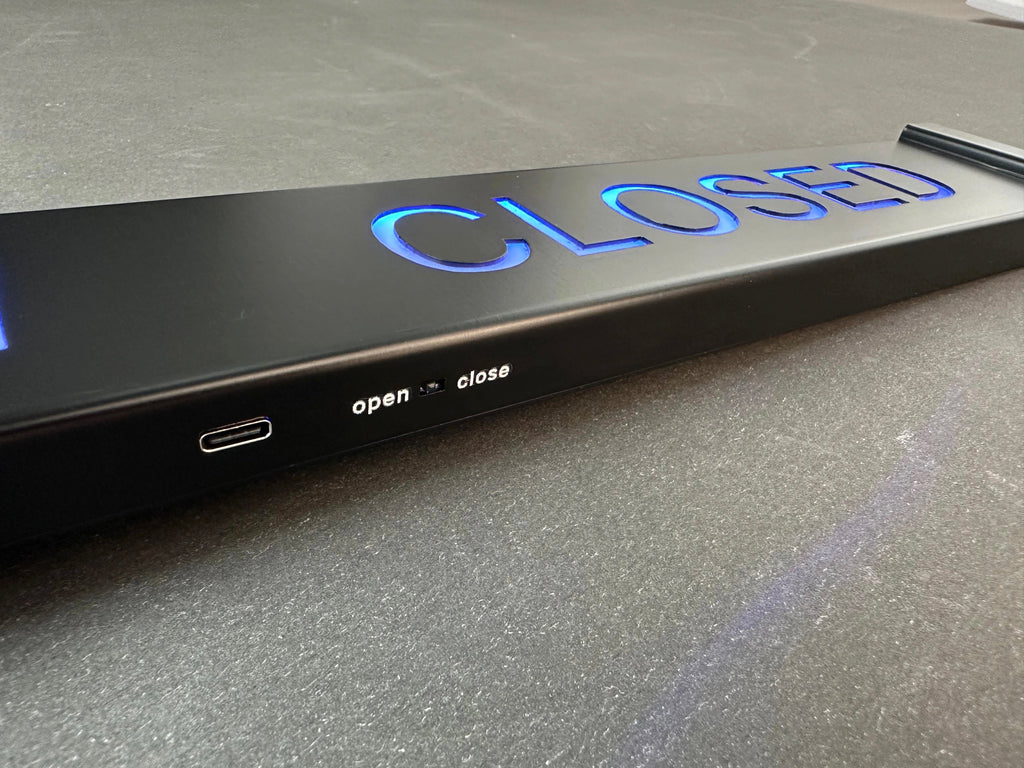 RGB LED Open | Closed Business Sign