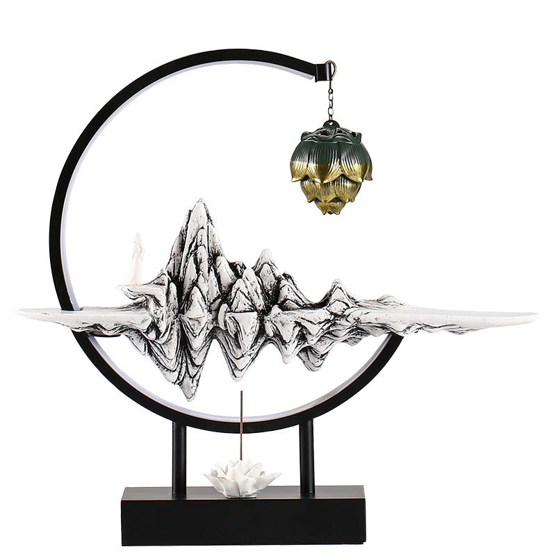 Creative Household Hanging Indoor Incense Holder And Desk Lamp