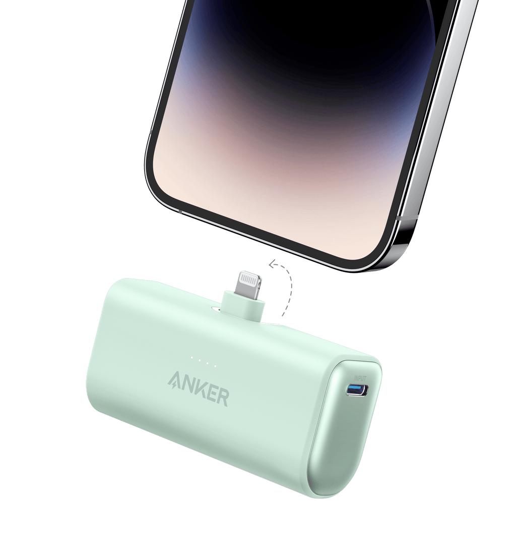 Anker Nano Power Bank (12W, Built-In Lightning Connector) Portable Charger