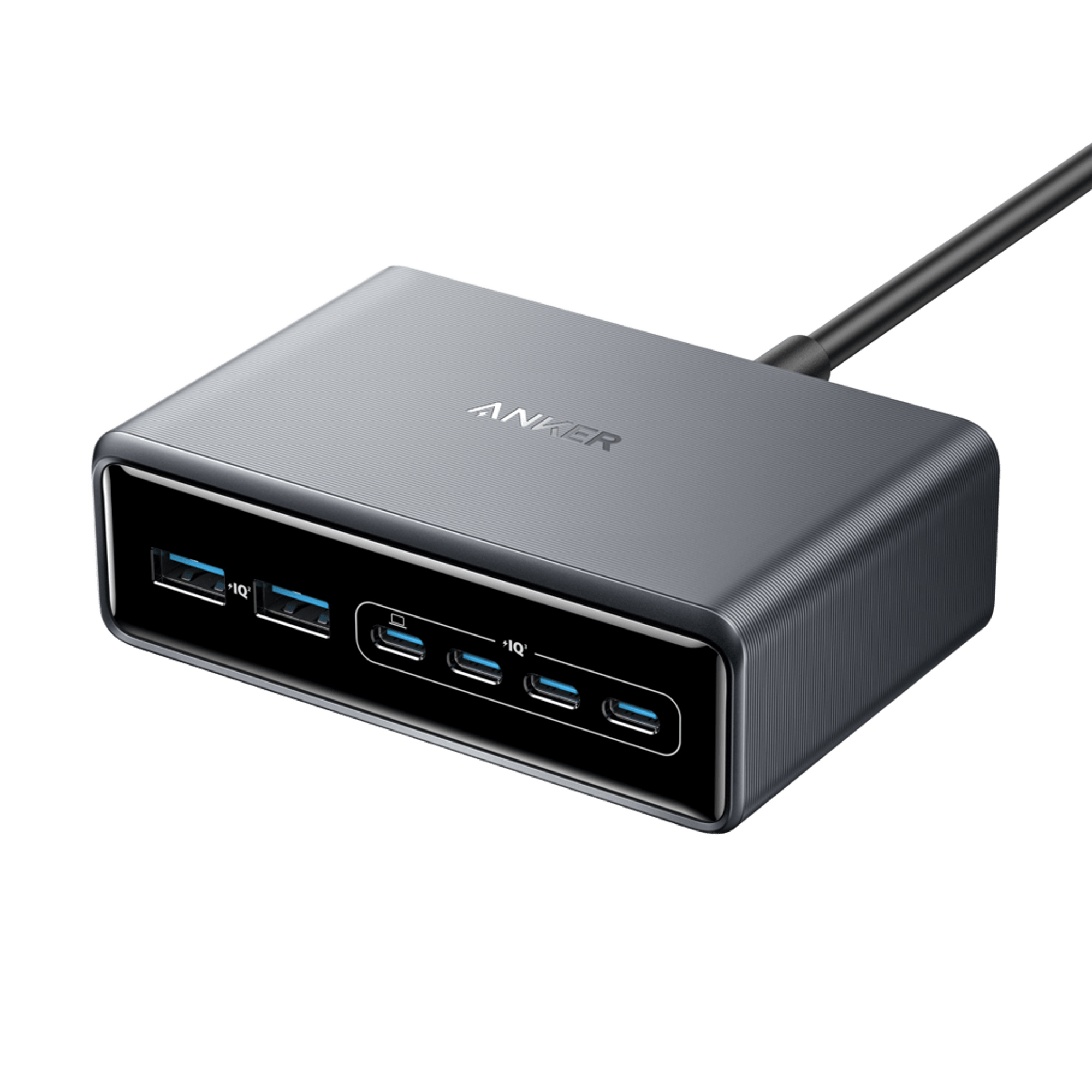 Anker Prime Power Charger (200W, 6 Ports, GaN) Computer, Cell Phone, Cameras