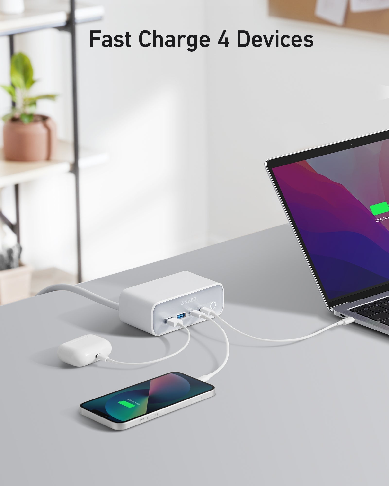 Anker 525 Multi Device Fast Charging Station