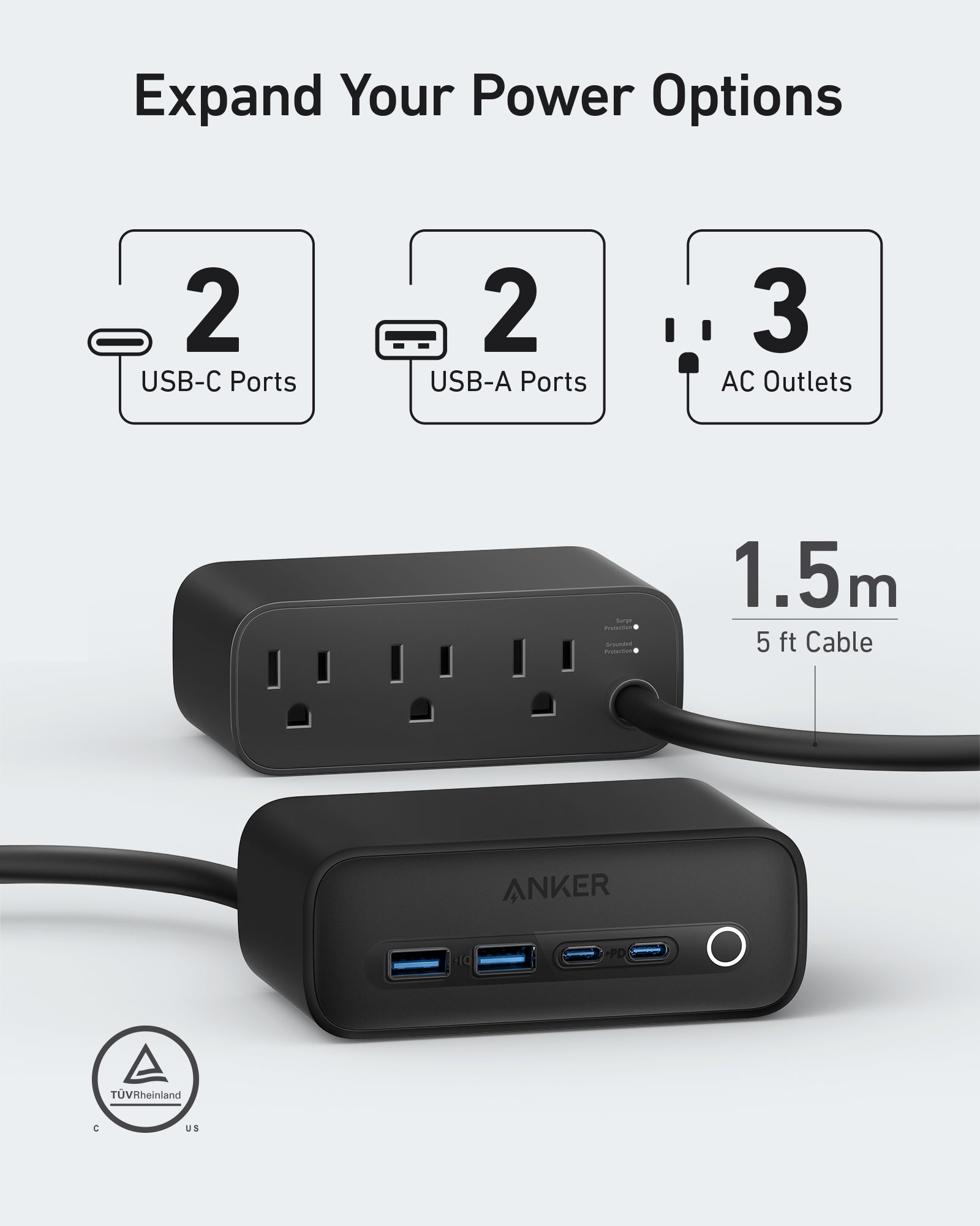 Anker 525 Multi Device Fast Charging Station