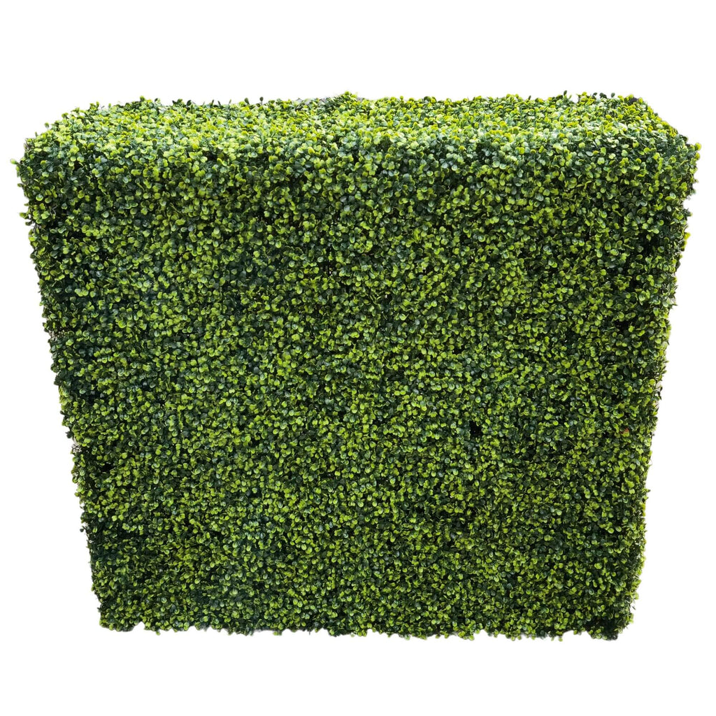 Premium Light Green Artificial Boxwood Hedge 30"L x 30"H
