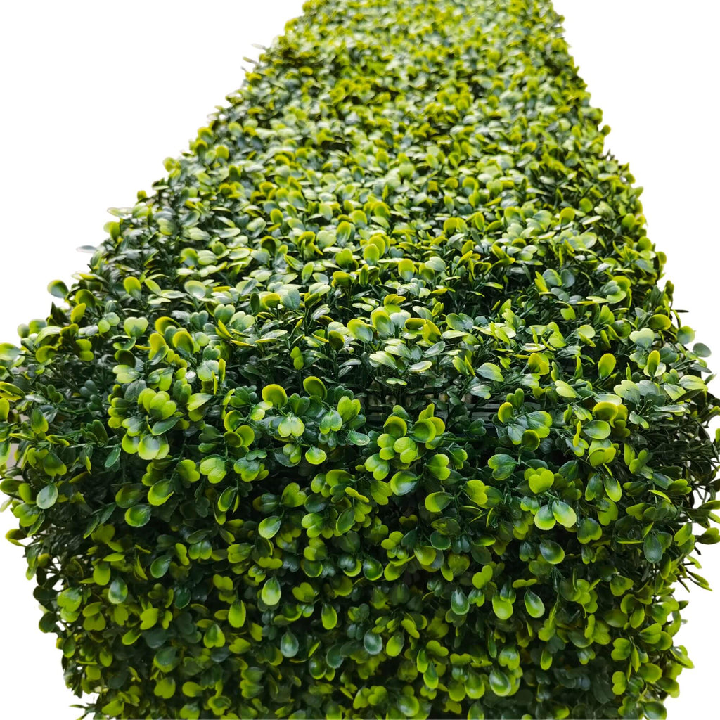 Premium Light Green Artificial Boxwood Hedge 30"L x 30"H