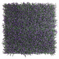 Artificial Purple Lavender Foliage Wall Panels 11SQFT 40"x 40" Commercial Grade UV Resistant