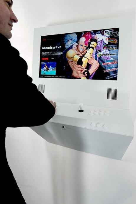 Wall Mounted Arcade - Gaming PC With 4TB Team group M.2 Game Drive