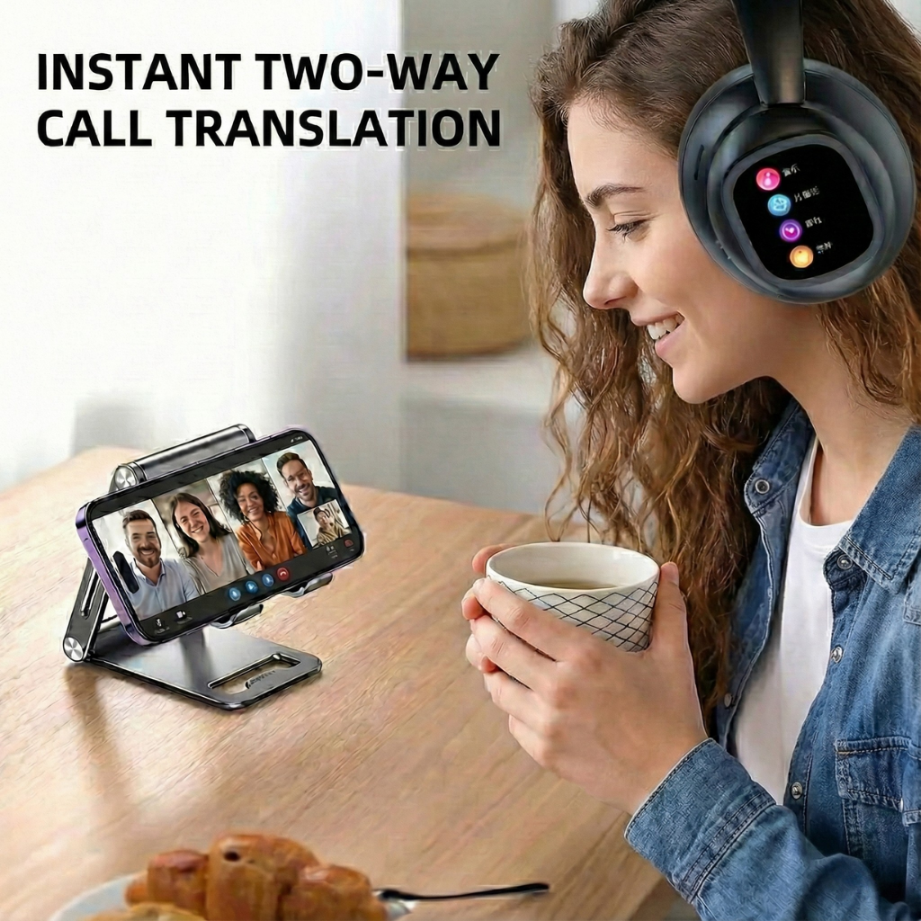 AI Assistant Headphones (Real-Time Translator)