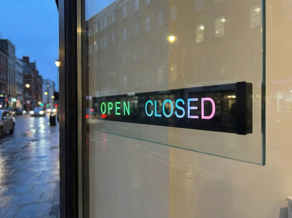RGB LED Open | Closed Business Sign