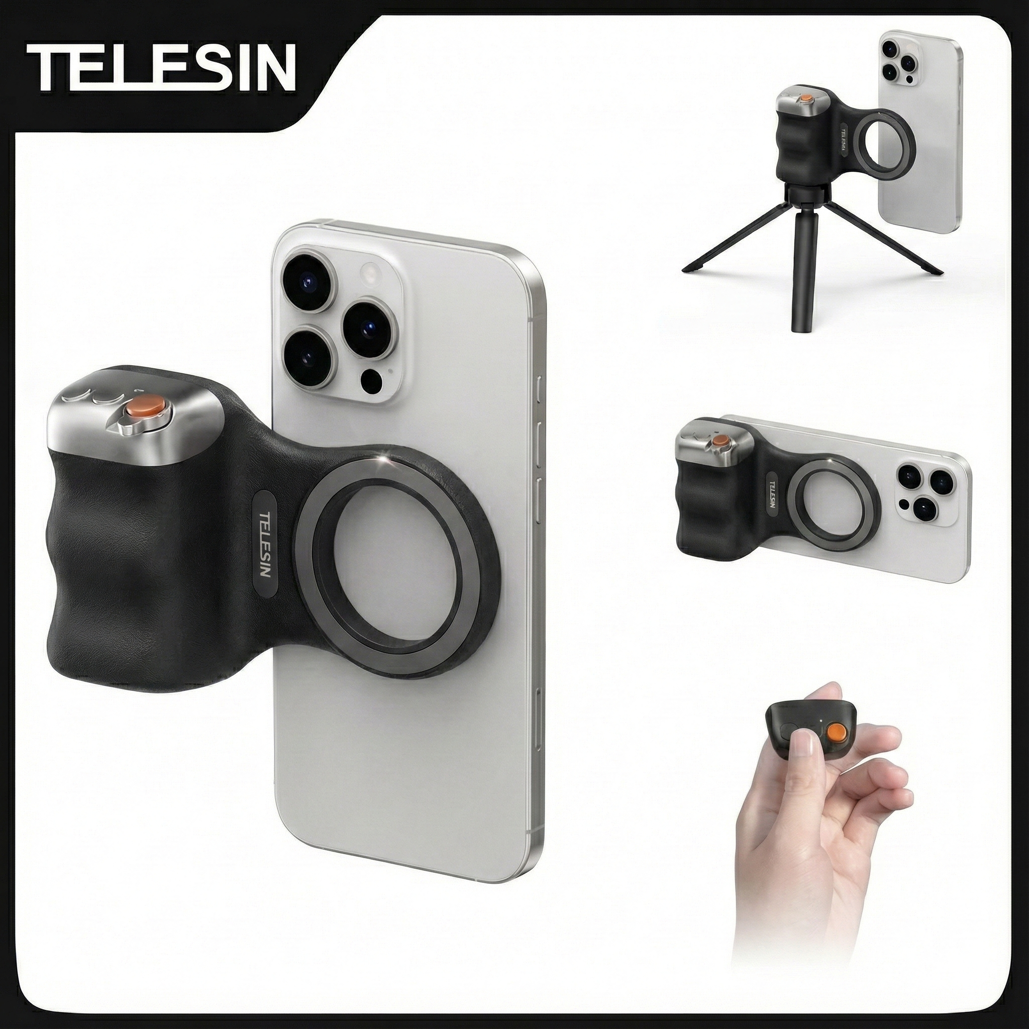 Telesin™ - Mobile Phone Camera Grip