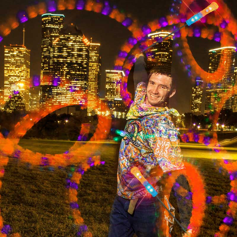 Helix LED Poi Pro Flowart