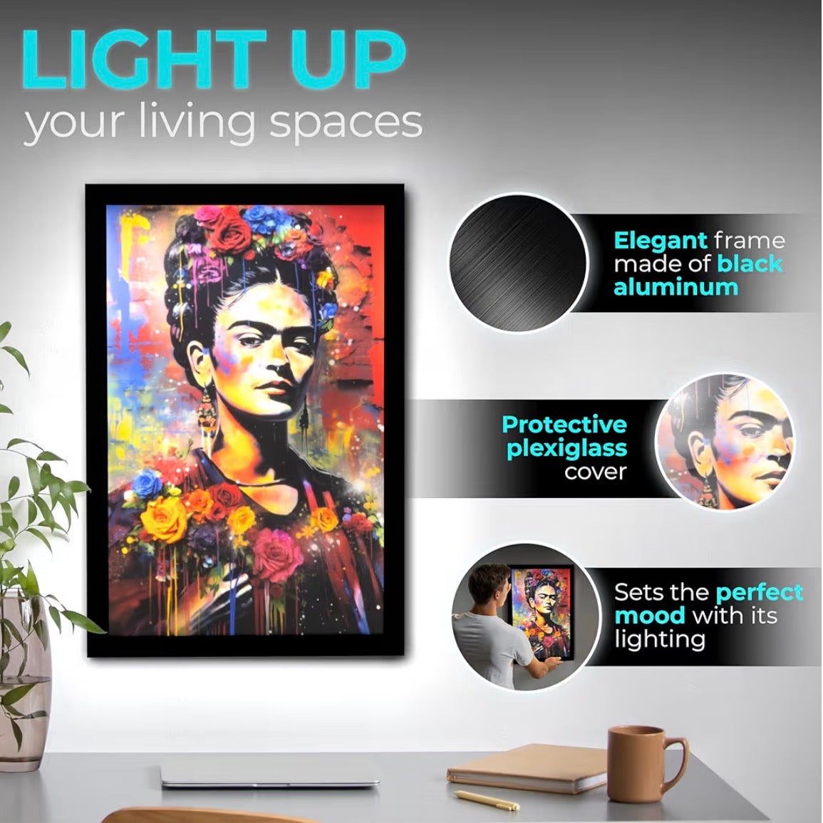 5x25 Mylar Snap Aluminum Frame