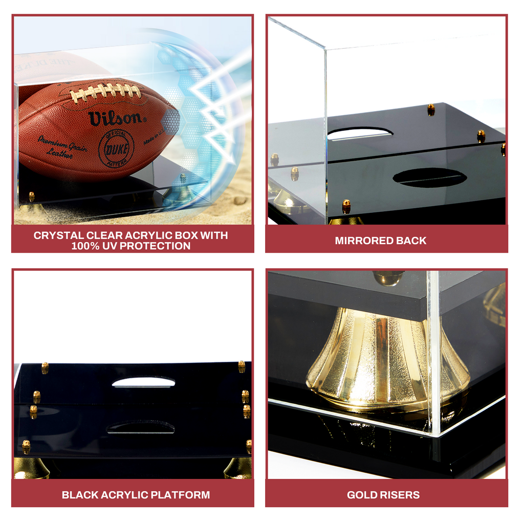 Clear Acrylic 11 3/4" W X 8 1/4" L X 8" H Display Case