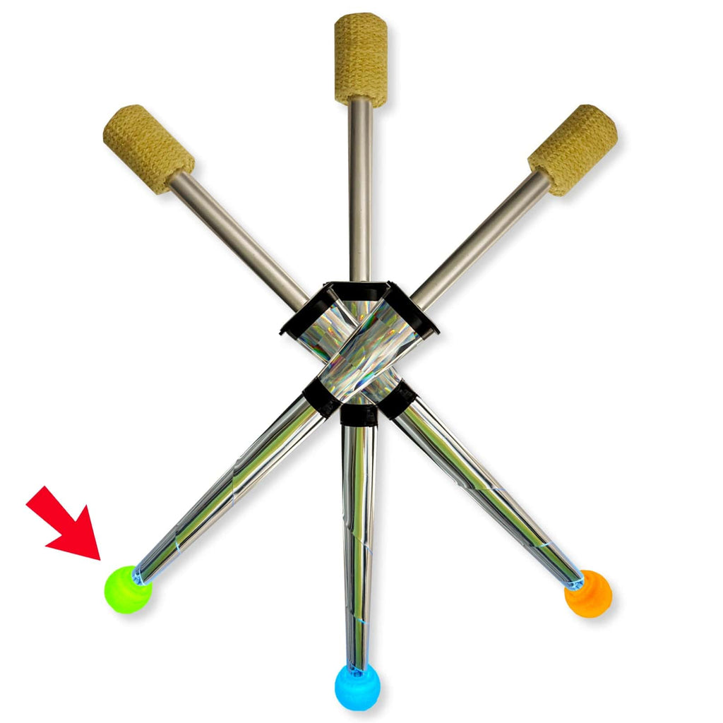 UltraKnob Pro Handle for Juggling Club LED POI (Individual)