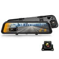 Rexing M2 Smart BSD ADAS Dual Mirror Dash Cam 1080p (Front+Rear) with GPS