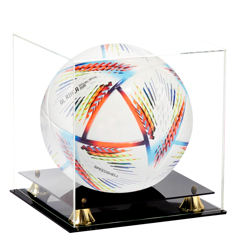Acrylic 10 1/4" x 10 1/4"x 11 7/16" Sports Ball Display Case