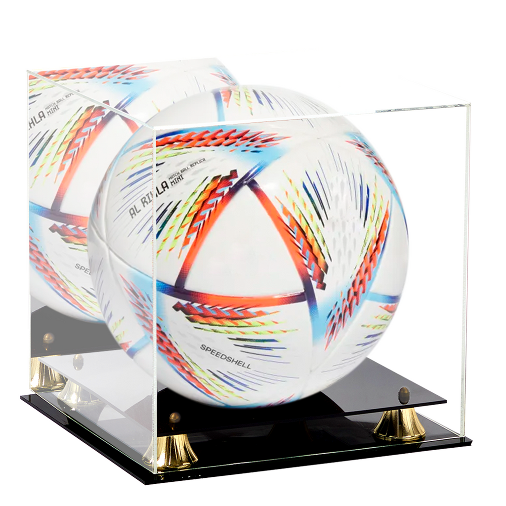 Acrylic 10 1/4" x 10 1/4"x 11 7/16" Sports Ball Display Case