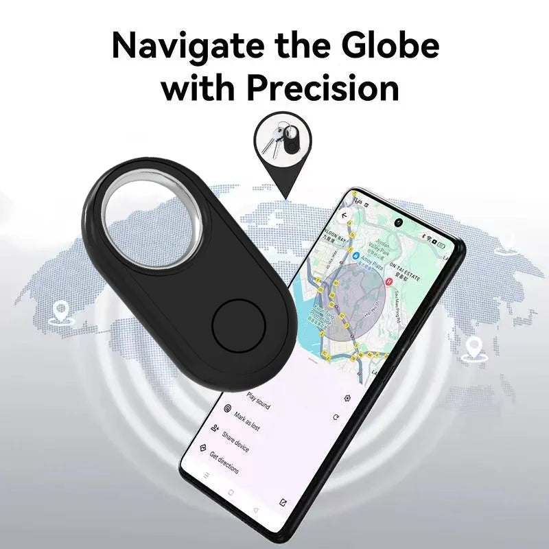 GPS Tracker for Samsung Phones Android Google Find My Device Bluetooth Locator Finder Global Positioning Anti-lost Smart Tag