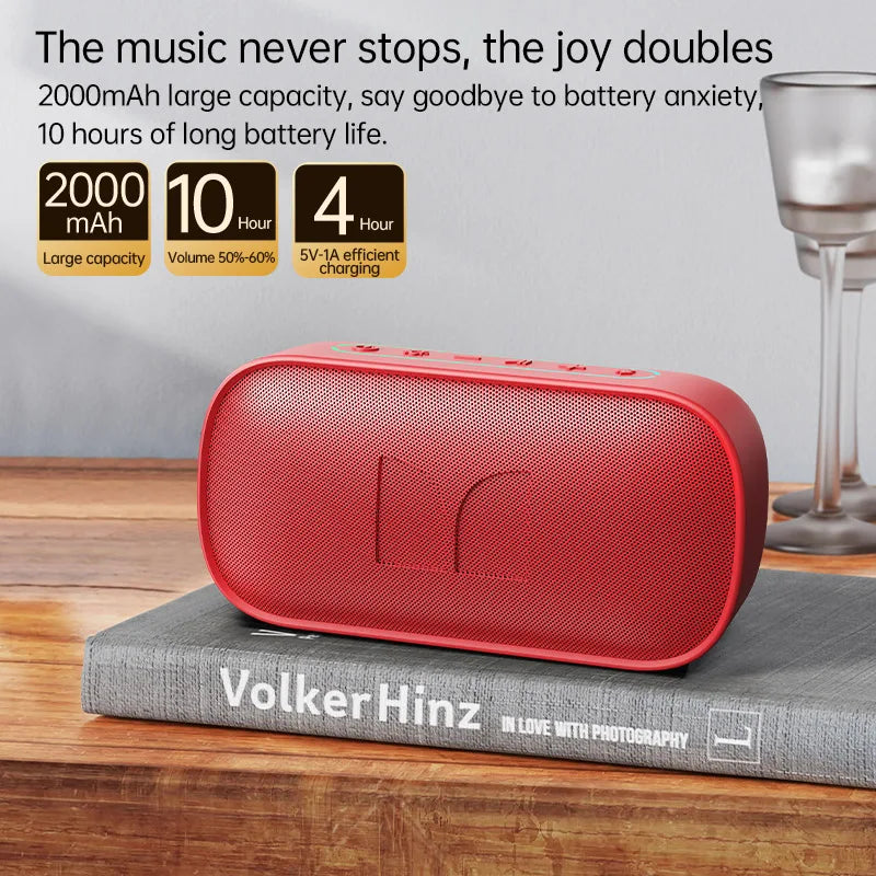 Monster D133 Portable High Fidelity Speaker Stereo Surround Wireless Speaker Audio Player Speaker Built-in Microphone Speaker