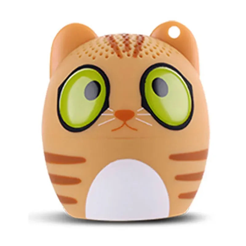 Pet Mini Bluetooth Animal Small Speaker Wireless Portable Music Subwoofer Column Bass Stereo Player Speaker Christmas Gift