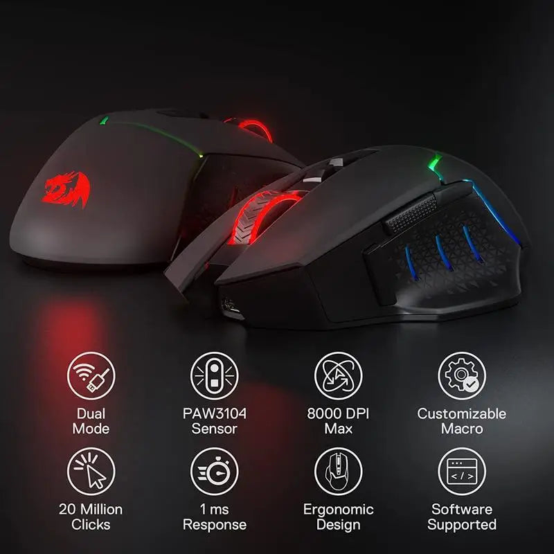 Red Dragon M690 PRO Wireless Gaming Mouse