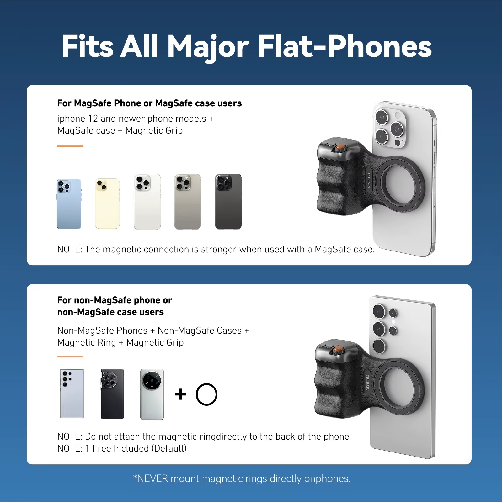 Telesin™ - Mobile Phone Camera Grip
