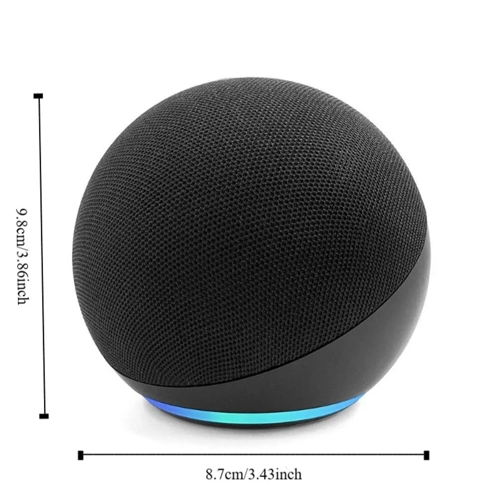 Alaxe Wireless Bluetooth Speaker with 360° Surround Sound IPX4 Waterproof Speaker RGB Lights Portable Subwoofer for Party Travel