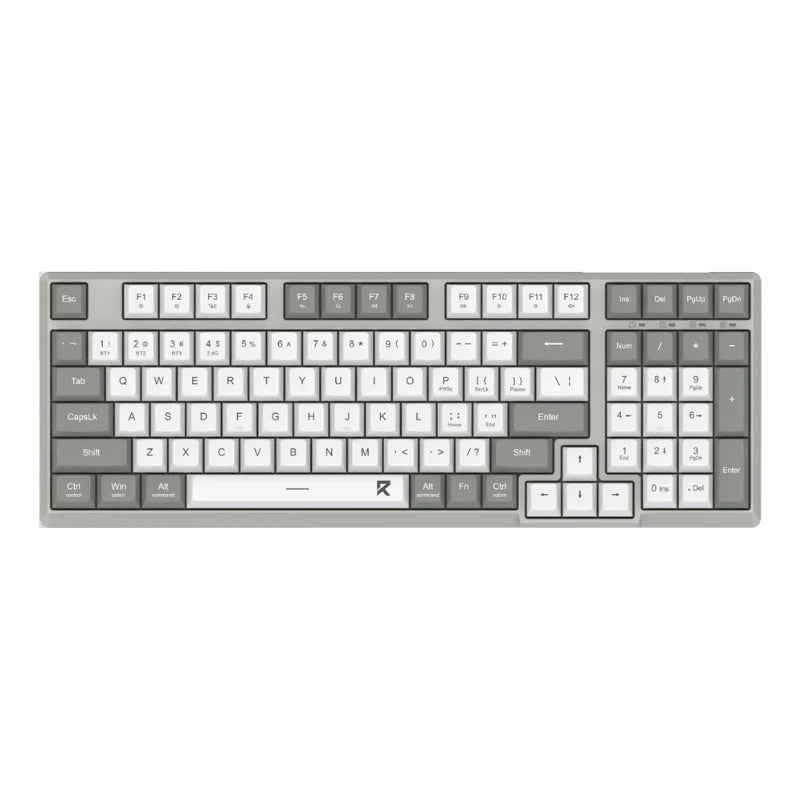 2.4G Blue Tooth Wireless Keyboard 98 Keys Slim