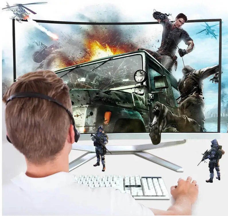 24 inch i3/i5/i7/i9 LED Desktop All in One Computer Monoblock with Battery UPS OEM Business Gaming Barebone AIO PC gamer