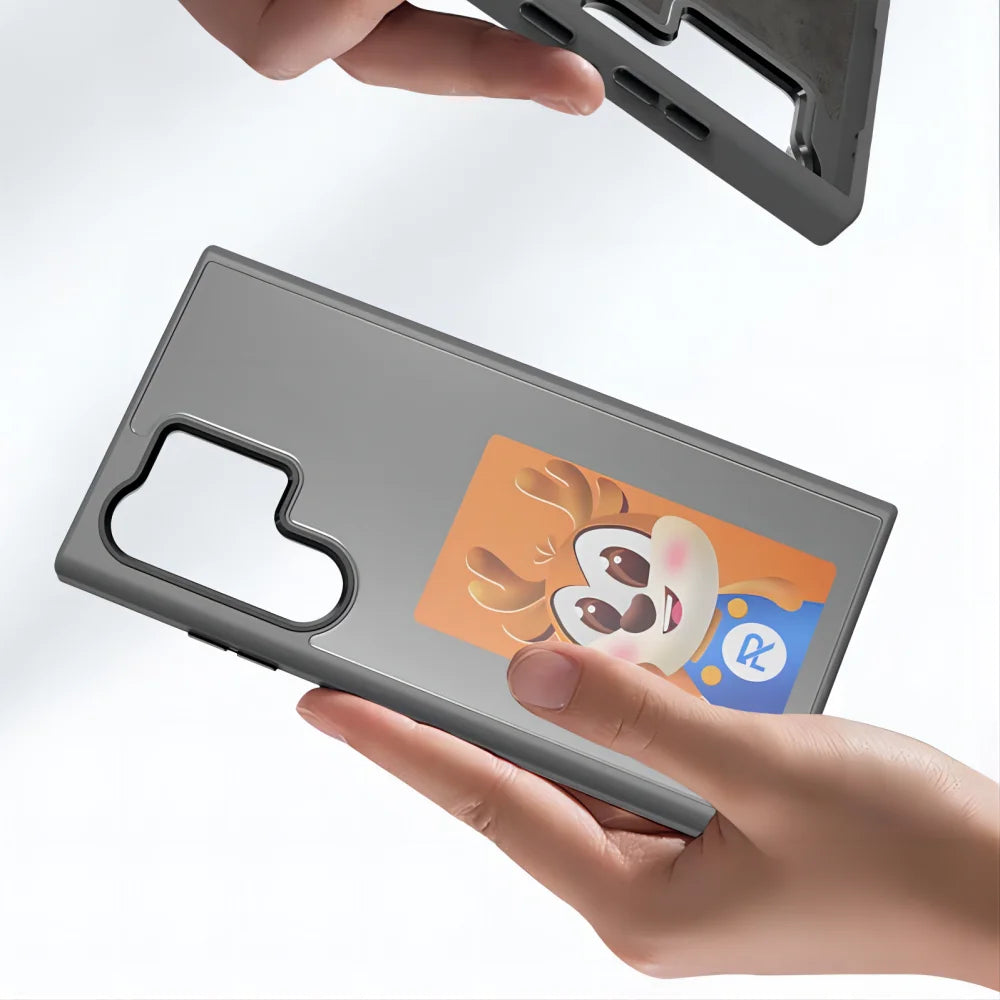 New-tech NFC Function E-ink Phone Case For Samsung S24ultra S23ultra DIY Four Colors Screen Wireless Transmission