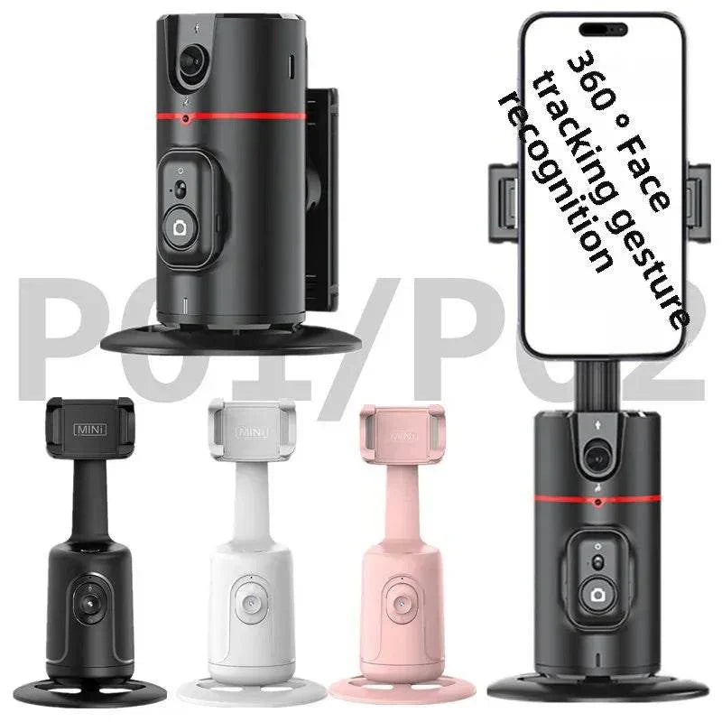 Smart AI Face Recognition 360° Mobile Phone Camera Mount