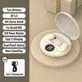 Sleep Invisible Earphone, Mini Hidden Headphones, In Ear IPX5 Waterproof Earbuds with Mic, HIFI Music Headset.